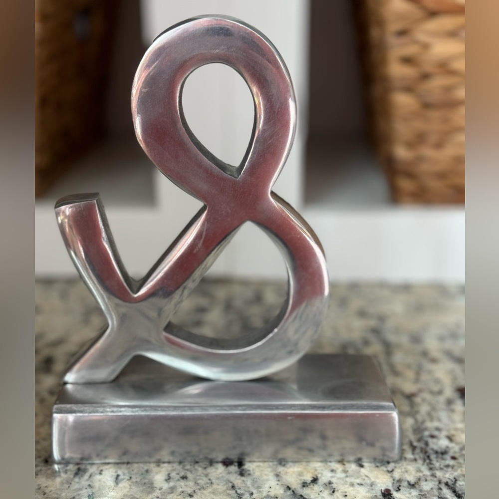 Metal home decor, and symbol